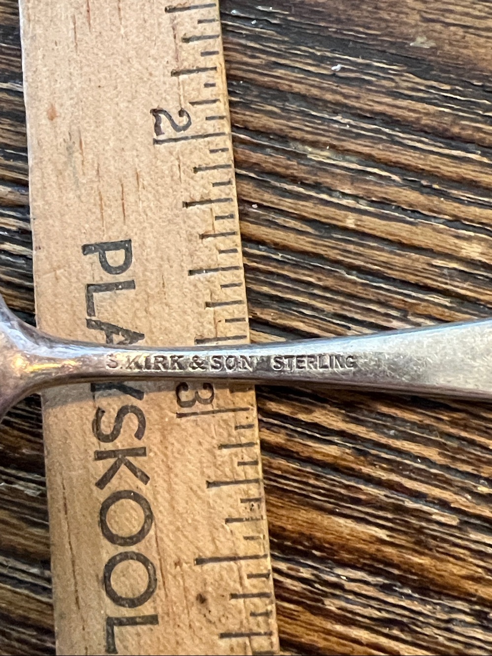 S. Kirk Son Sterling Silver spoon 4”